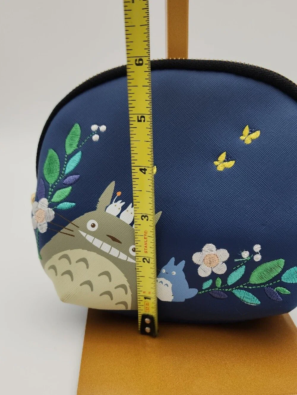 Loungfly EUC Blue Kids Coin Purse/case with Totoro Print